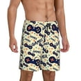 thumbnail image 2 of Bixox Men's Game Controller printed lightweight casual shorts, soft sleep shorts with pockets., 2 of 7