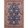 thumbnail image 1 of Ahgly Company Indoor Rectangle Mid-Century Modern Maroon Purple Oriental Area Rugs, 7' x 10', 1 of 6