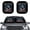 Eagle American Flag, variant on Jiueut Spider Web Print 2 Pcs Windshield Sun Shade, Car Front Sunshade Windshield Blocks Heat and Sun, Foldable Sun Blocker Visor Sunshade Max UV Rays