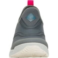 thumbnail image 3 of Botas MUCK Outscape Low para mujer, gris oscuro/verde azulado/rosa, talla 5, 3 of 7