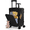 Black, variant on TBAU Ride-On Suitcase for Kids with Seat, Front Opening Carry-On Luggage, 360° Lockable Spinner and TSA Lock, Black