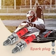 thumbnail image 3 of Pack of 2 Racing 3 Electrode Spark Plug A7tc for 50cc 110cc 125cc 150cc Atv Scooter Dirt Bike Go Kart, 3 of 4