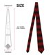 thumbnail image 2 of Balery Red Geometric Corbata Clásica de Seda para Hombre, Corbata Tejida Jacquard, Corbatas Formales para Negocios y Bodas, 2 of 7