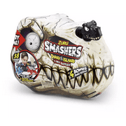 Smashers Dino Island T-Rex Battles by ZURU 58+ Surprises Boys Collectible Dinosaur T-Rex Triceratops Surprise Slime Sand Compounds Discovery