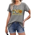 thumbnail image 3 of MOSHU Womens Plus Size T-shirts Round Neck Shirts for Women Short Sleeve Loose Graphic Tees, 3 of 9