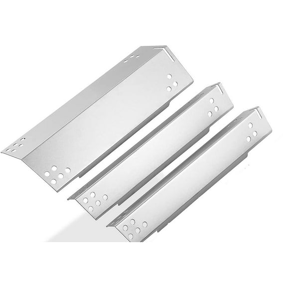 Heat Plate Replacement Parts for Dyna-Glo 3-Burner Gas Grill DGH373CRP DGH373CRP-D, DGH353CRP DGH353CRP-D, DGH371CRF DGH371CRF-D, Porcelain Steel Heat Plate Grill Parts for Dyna Glo