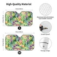 thumbnail image 3 of Disketp Windshield Sun Shade, Car Sun Shade For Front Window Watercolor Blooming Cactus Sunshades Sun Visor Protector Blocks Uv Rays Foldable, 3 of 9