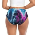thumbnail image 3 of Womens Underwear Hip-Hop Glasses Gorilla Cuteness No Show Seamless Underwear for Women, Soft Stretch Women's Panties, Hipster Ladies Panties Bikini Underwear Briefs, 3 of 6