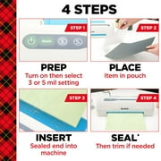 Scotch Thermal Laminating Pouches, Clear, Fits Letter Sized (8.9 in. × 11.4 in.) Paper, 100 Pouches