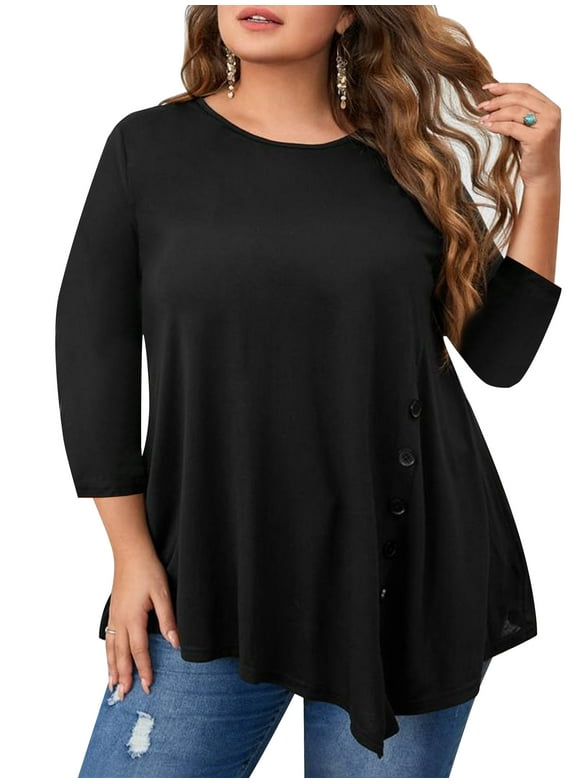 Plus Size Swing Tops