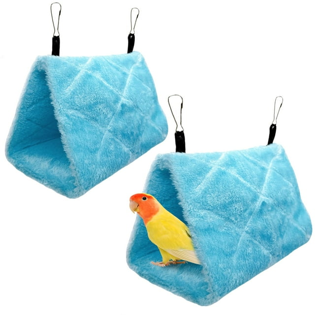Tienda de Aves de Peluche, Hamaca Cálida y Colgante para Aves