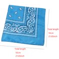 thumbnail image 4 of Bufanda pequeña cuadrada de moda Hip hop Cool Guy mujeres hombres impresión cabeza envoltura rap estrella pañuelo cuello lazo para el pelo Accesorios para máquinas de ejercicios Cielo azul Yuarrent JJ15373-08, 4 of 6