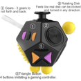 thumbnail image 2 of MOSHNOLY 12-Side Fidget Cube Adult Anti-Anxiety Doce Corner Cube Stress Relief and Stress Relief Controller Bloques de construcción Juguetes para niños y adultos ADHD ADD OCD Autismo en la escuela Ormromra WMZL-891-2, 2 of 8