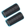thumbnail image 3 of Kuntesetty 2 Pieces Ankle Wrist Weights Dance Cuffs Arm Weights for Fitness Jogging Gym Total 0.5KG 22cmx8cm, 3 of 9