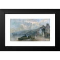 thumbnail image 2 of Albert Lebourg 18x11 Black Modern Framed Museum Art Print Titled - Rain Time (1901), 2 of 5