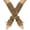 Khaki -BU47, variant on Resicozy Arm Warmers Women, Women's Long Stretchy Fingerless Gloves with Thumb Hole Knit Arm Sleeves for Women Y2k Orange