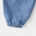 thumbnail image 4 of 6-12 Months Infant Baby Denim Jogger Pants,Kids Elastic Waist Lightweight Trousers with Pockets,Summer Fall Breathable Casual Pants for 3 6 9 12 18 Months 2T 3T 4T Toddler,Blue, 4 of 7