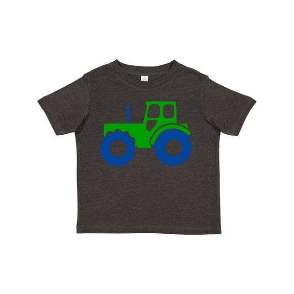 Inktastic Cute Green Tractor Boys or Girls Toddler T-Shirt