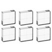 PATIKIL 7-Piece Acrylic Stamp Block Set With Grid Lines - Clear Stamping Blocks For Card Making & Crafts
