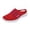 Red, variant on longantii Mules for Women Summer Orthopedic Shoes with Arch Support Diabetic Air-Cushion Slip-On Walking Shoe Breathable Hollow Out Clogs Lightweight Open Back Shoes Comfortable Closed Toe Mules