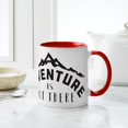 thumbnail image 6 of CafePress - Adventure Is Out There - 11 oz Ceramic Mug - Novelty Coffee Tea Cup, 6 of 6