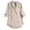 Khaki, variant on YEJIMAN T Shirts For Women's Plaid Lapel Long Sleeve Vintage Shirt Top Blouses For Women Dressy Casual Khaki