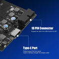 thumbnail image 3 of ULS-6210 6-Port USB PCIe Card PCI Express to Type C(2), USB Type-A(2) Expansion Card, 3 of 5