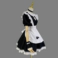 thumbnail image 1 of Disfraces de Cosplay de sirvienta para mujer, Disfraces de cosplay de anime, Uniforme de juego de roles con diadema para niñas con delantal para SG, 1 of 7
