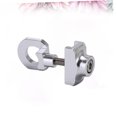 thumbnail image 3 of WEUVEB Bike Chain Tensioner Adjuster Chain Adjuster Tensioner Fastener Bolt Prevent Rear Wheel Slipping Silver 1Set, 3 of 8