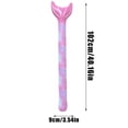 thumbnail image 4 of Fun Swim Noodle, Inflatable Pool Stick, PVC Float with Cute Animal Design, Colorful Pattern Interactive Float, Pool Accessory for Swimming, 4 of 8