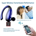 thumbnail image 2 of Arealer X16 Audífonos Bluetooth 4.1 Deportivos Audífonos Estéreo Inalámbricos In-ear Manos libres co Abanopi Negro y azul, 2 of 7