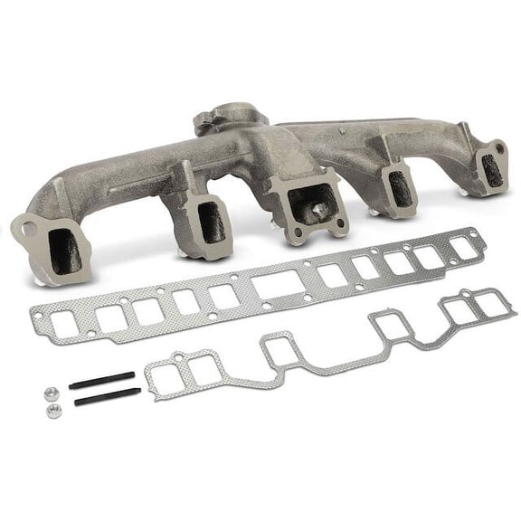 Exhaust Manifold 1 - Compatible with 1987 - 1990 Jeep Wrangler 4.2L 6-Cylinder 1988 1989