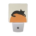 thumbnail image 6 of Yayeee LED Plug in Night Light for The Home with Auto Dusk to Dawn Light Sensors, 2 Pack, Sleeping Black Cat, 6 of 6