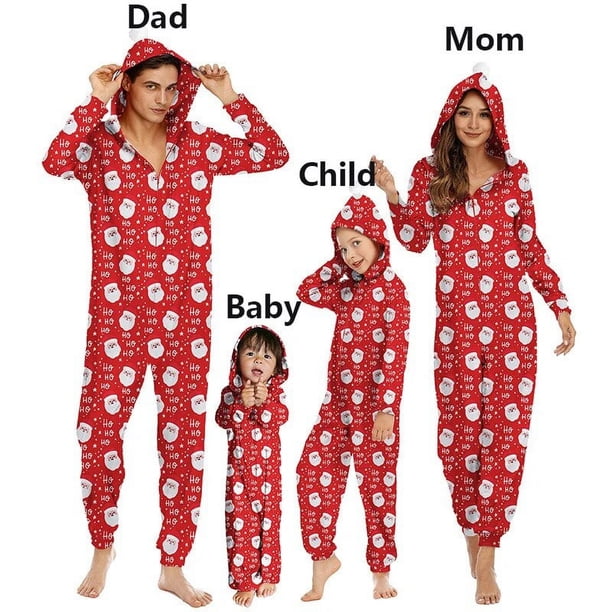 2023 pijamas navideños para parejas, trajes a juego para la familia, ropa para madres y niños, pijamas navideños, conjunto de ropa familiar