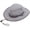 Gray, variant on Wiywef Mesh Wide Brim Cowboy Hat Breathable Jazz Hat for Summer Golf Fishing Camping Hiking