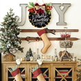 thumbnail image 4 of Cartel Navideño de Puerta con Corona Iluminada Korlon Tec con 30 Luces LED, 4 of 7