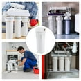 thumbnail image 5 of Unique Bargains Water Filter Housing 10' Whole House Filtration System 1/2 Inch Inlet/Outlet Golden Port for Kitchen, 5 of 5