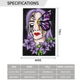 thumbnail image 3 of XMXY Butterfly Skull With Flower Garden Flags Double Sided,Farmhouse Holiday Yard Outdoor Sign Decor Flag, 12.5"x18" inch, 3 of 7