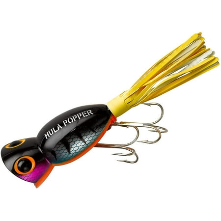 UPC: 0027004045202 | Arbogast Hula Popper Topwater Baits 2 Perch 3/8 oz.