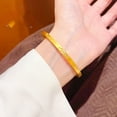 thumbnail image 2 of Brazalete abierto Gold Placer para mujer, estilo antiguo, 2 of 2