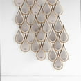 thumbnail image 4 of Mercana Edidon Seven Candle Gold Metal Decorative Wall Sconce, 4 of 7