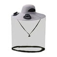 thumbnail image 1 of Klonfd Solar Fan Cap Wide Edge Fan Sun Cap Control Cap For And Solar USB Charging Cap With Net, 1 of 4