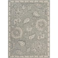 thumbnail image 1 of LR Resources VICTO81583GRY5070 5 x 7 ft. Traditional Botanical Area Rug, Gray & Blue, 1 of 1