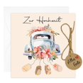 thumbnail image 1 of Christmas decorations decor Gift Wedding Packaging With Envelopes Cool Wedding Gifts For Bridal Couple Personalized Wedding Card Gift Congratulations Card, 1 of 6