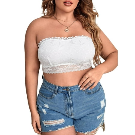 

A Piece White Plus Size Bras & Bralettes (Women s)
