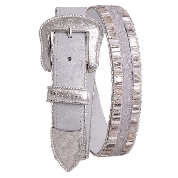 Nomad Creek Women's Sheen Glitz Leather Belt