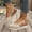 Beige, variant on Ladies' Sparkly Rhinestone Espadrille Wedge Sandals, Adjustable Buckle Ankle Strap Comfort Platform Shoes Black 41