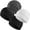 4 Black & Grey & Black & White, variant on Cotton Skull Caps for Men Women,2/4Pack Lightweight Beanie Sleep Hats Breathable Helmet Liner
