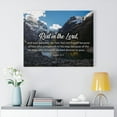 thumbnail image 3 of Scripture Walls Psalm 37:7 Rest in The Lord Bible Verse Canvas Christian Wall Art Ready to Hang Unframed, 3 of 10