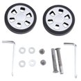 thumbnail image 3 of 60X13mm Set of 2 Luggage Suitcase Replacement Wheels, PU Swivel Caster Wheels Bearings Repair Kits, 3 of 5